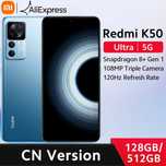 Redmi K50 ultra 5000 mah android 15 256/12+12 Gb Pubg 120fps