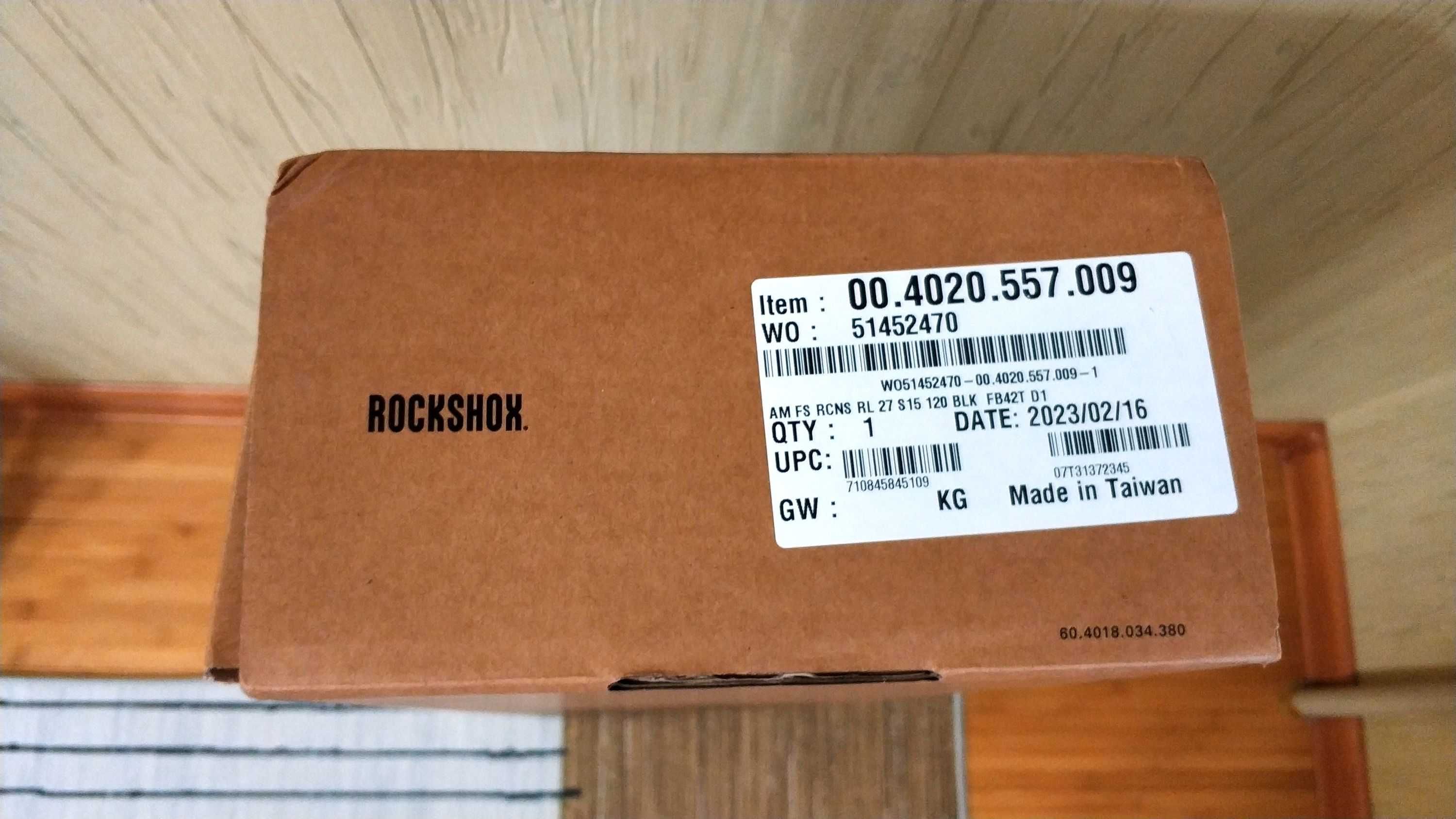 RockShox Recon Silver RL 27.5", 120 mm, 15 x 100 mm
