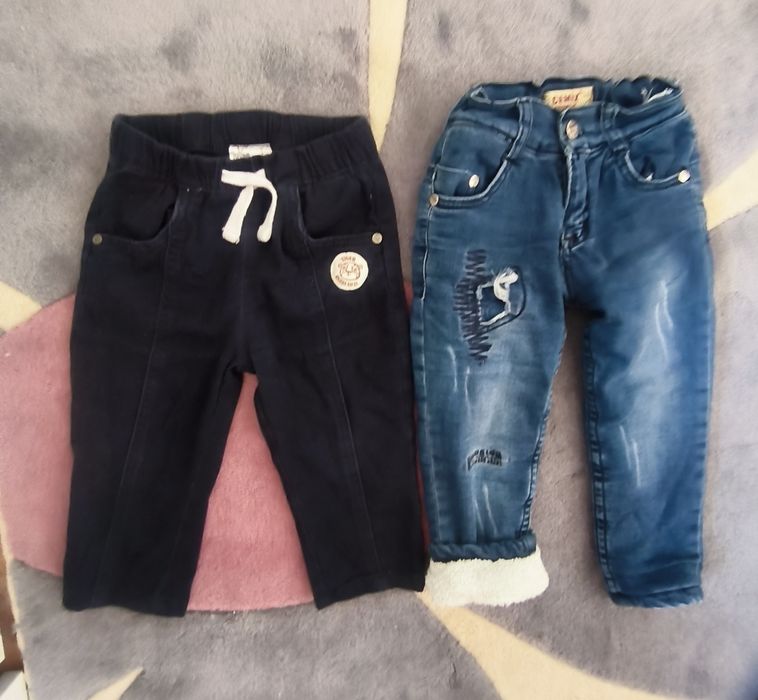 Продавам изолирани четкани дънки