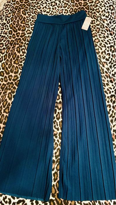 Нов широк панталн солей плътна материя