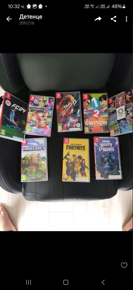 Продавам Nintendo switch.
