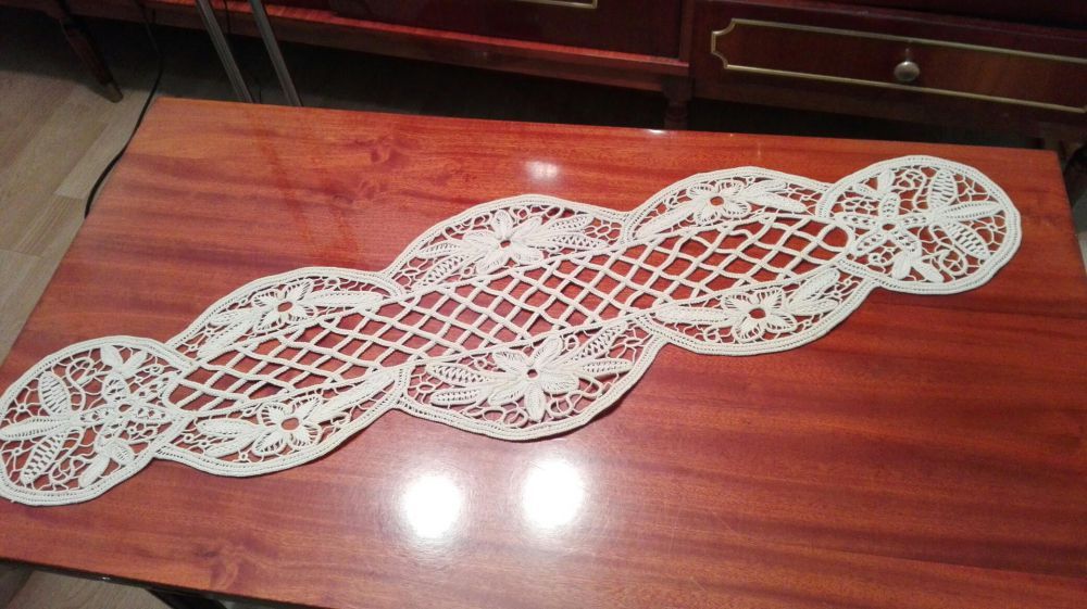 Fata de masa macrame,mileu macrame