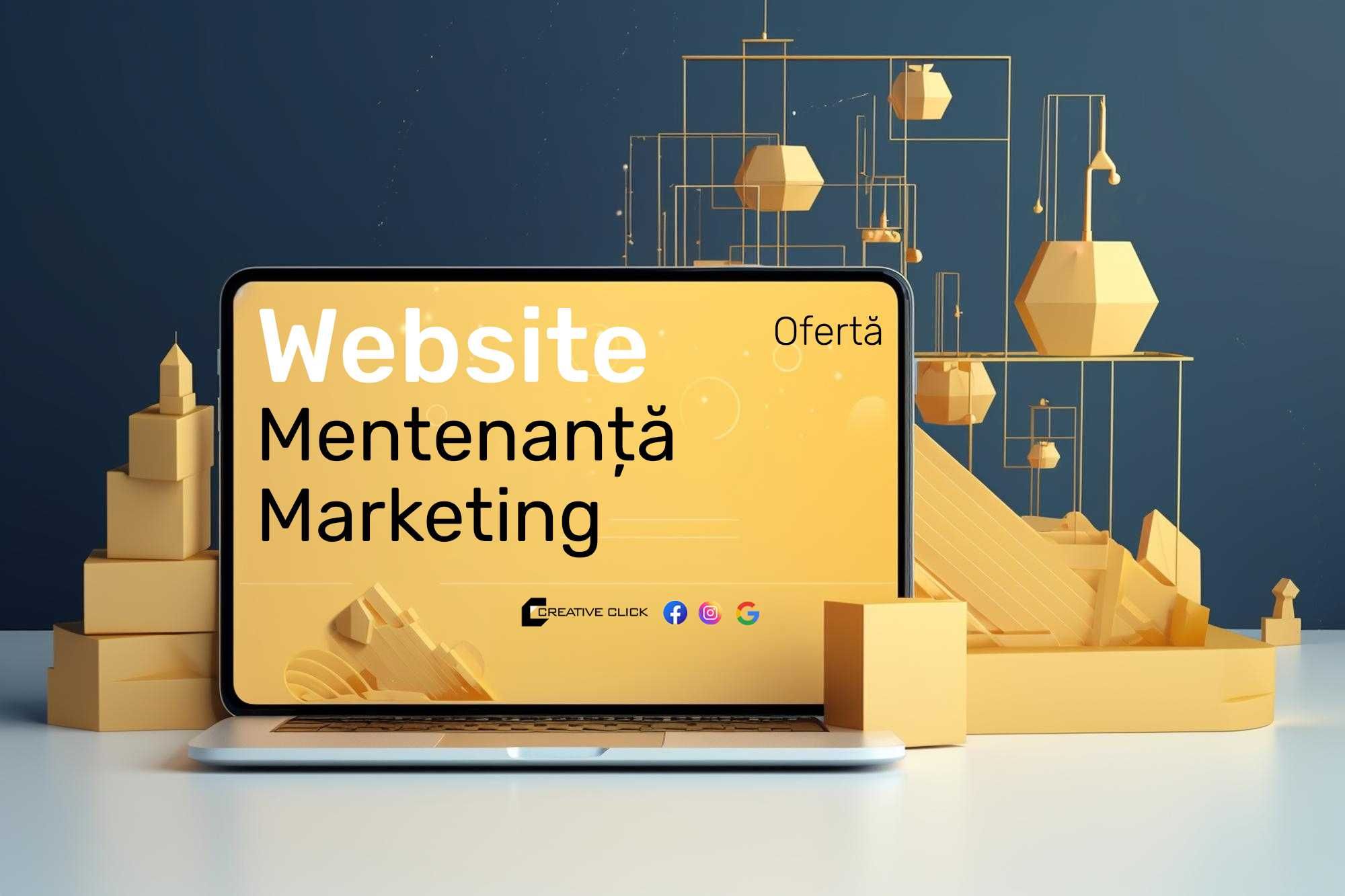 Creare Site Web Modern, Rapid si la Pret Accesibil!