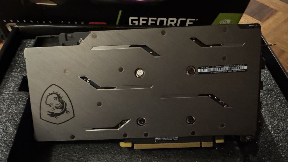 Видеокарта MSI GeForce GTX 1660 SUPER Gaming X 6GB GDDR6