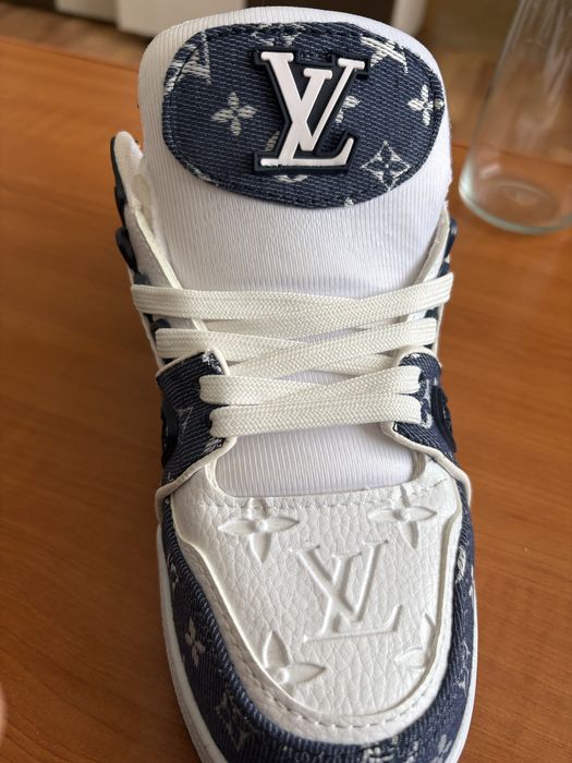 Vand louis vuitton trainers LV albastrii