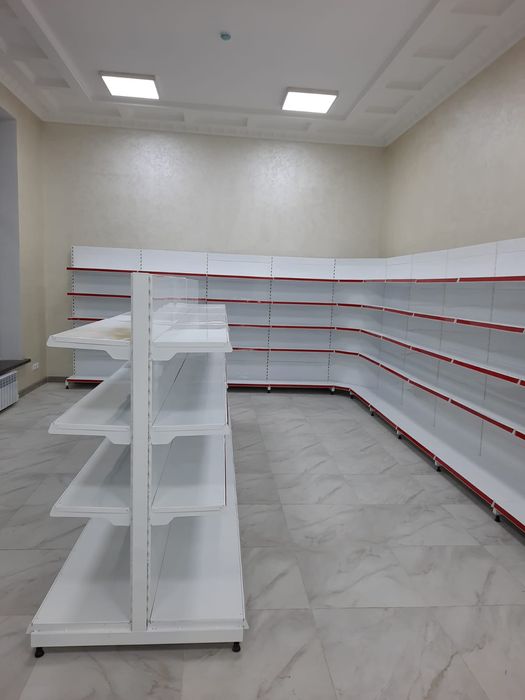 Витрина полка металлические стеллажи прилавки торговое оборудование дл