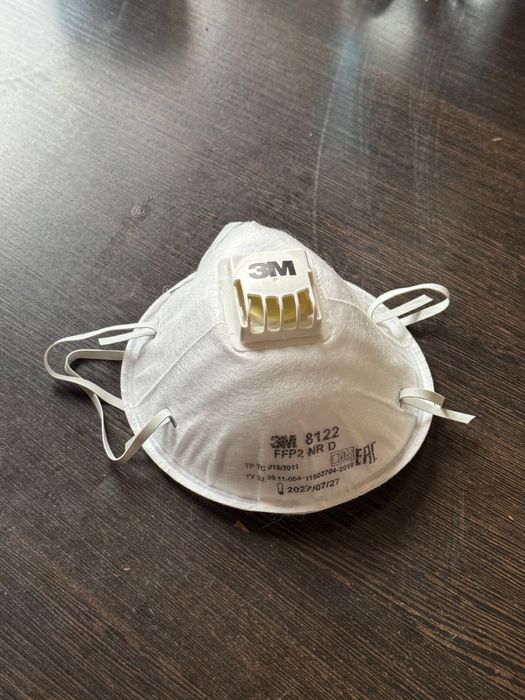 Респираторы 3М 8122 класс зашиты Ffp2 оригинальная продукция …………………..