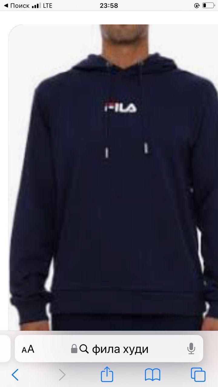 FILA свитер худи оригинал брендовый ХХL Корея