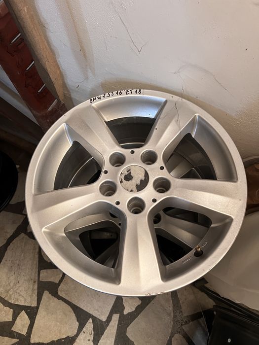 Bmw 16” 5x120 7.5j Et18  4 броя Алуминиеви джанти.