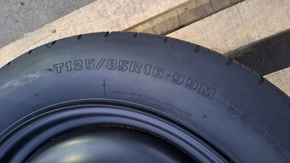 16" 5Х108 Форд Нова Резервна гума Тип Патерица/ 5X108 FORD Патерица