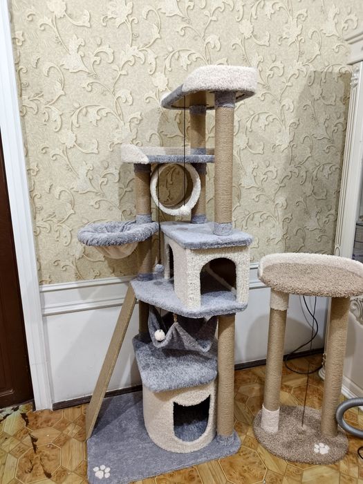 Вип Домик для кошек. Игровой комплекс. Зоодомики