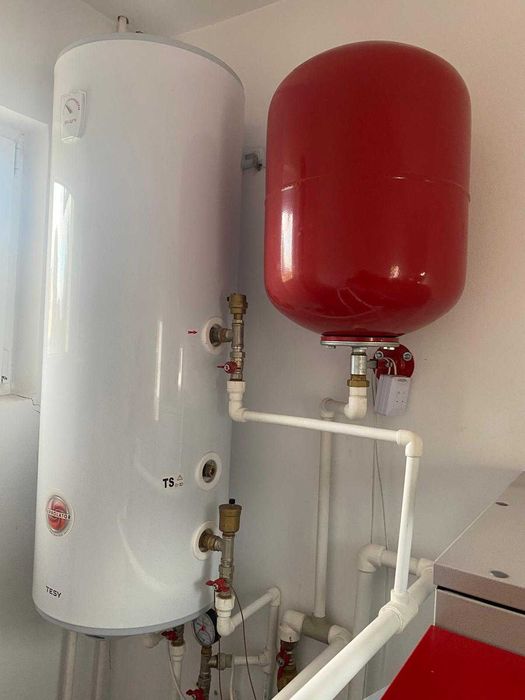 Centrală pe peleți Lafat 35 kW + boiler – eficiență 93%, consum redus
