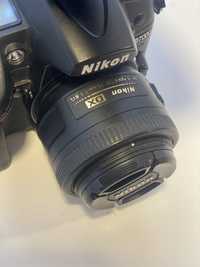 Vand Nikon d7000 + obiective + flash+ transmitator