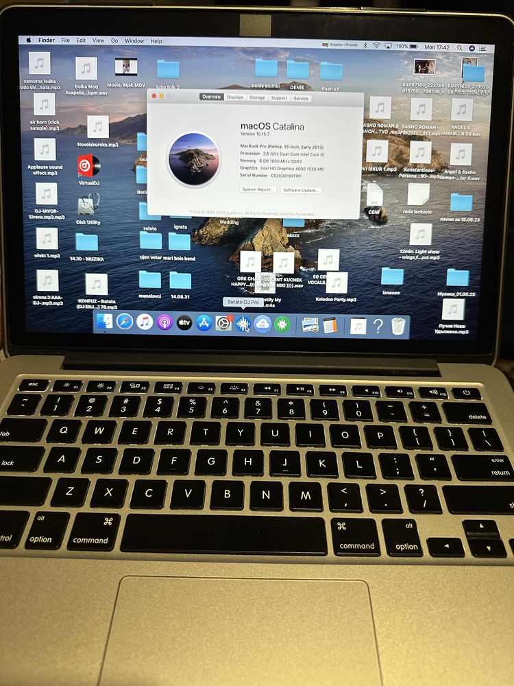 Macbook pro 13” retina