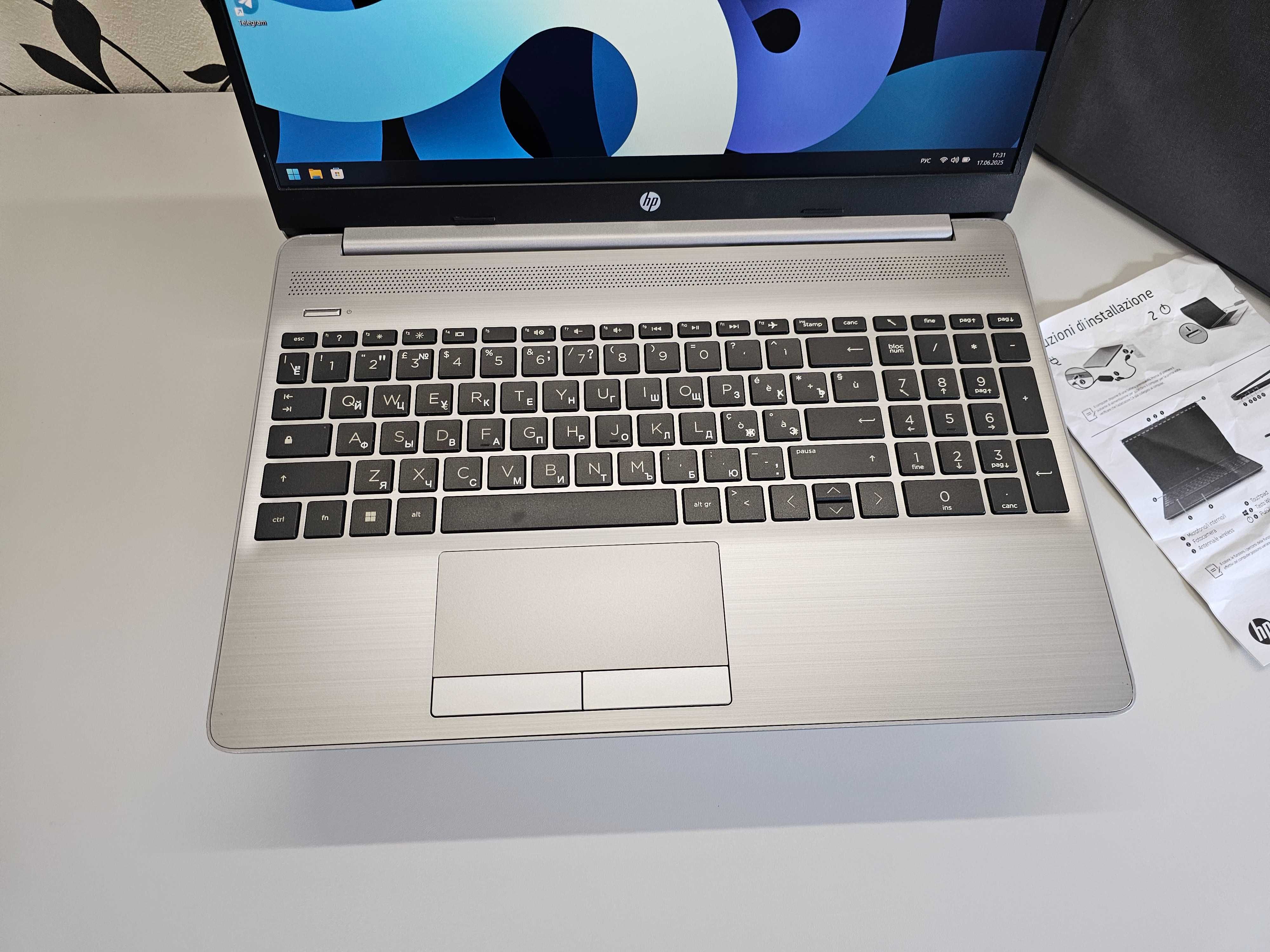 ПРОДАМ HP 255G8 Мощный Ноутбук Ryzen™5-5500U/8GB/256SSD/15.6"iPSFullHD