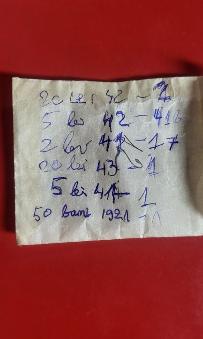 Lot monede românești