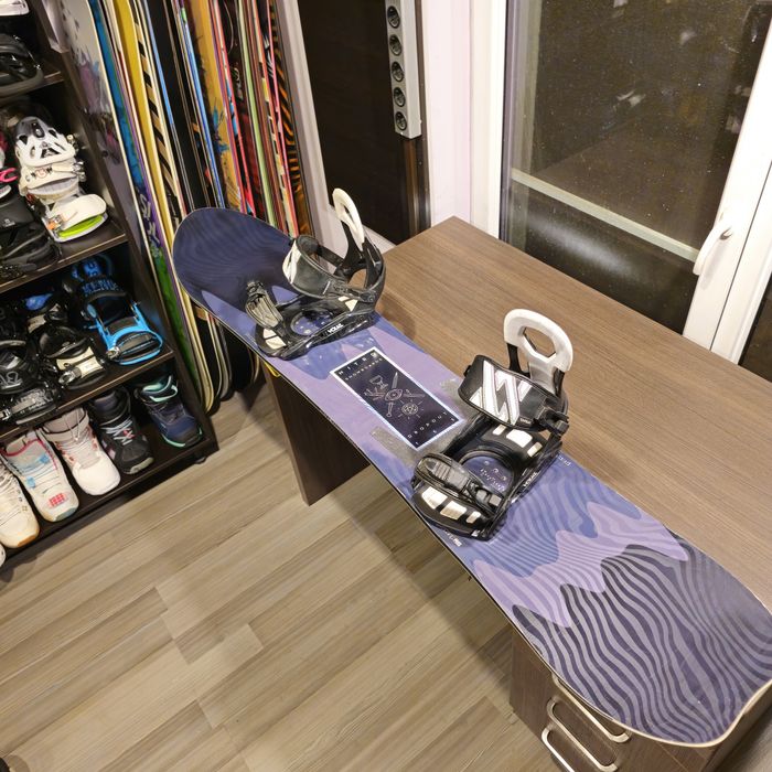 Placa snowboard Nitro Dropout 153 cu legaturi Volkl M/L
