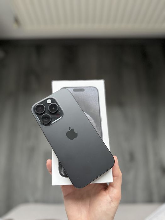 Iphone 15 Pro Black Titanium