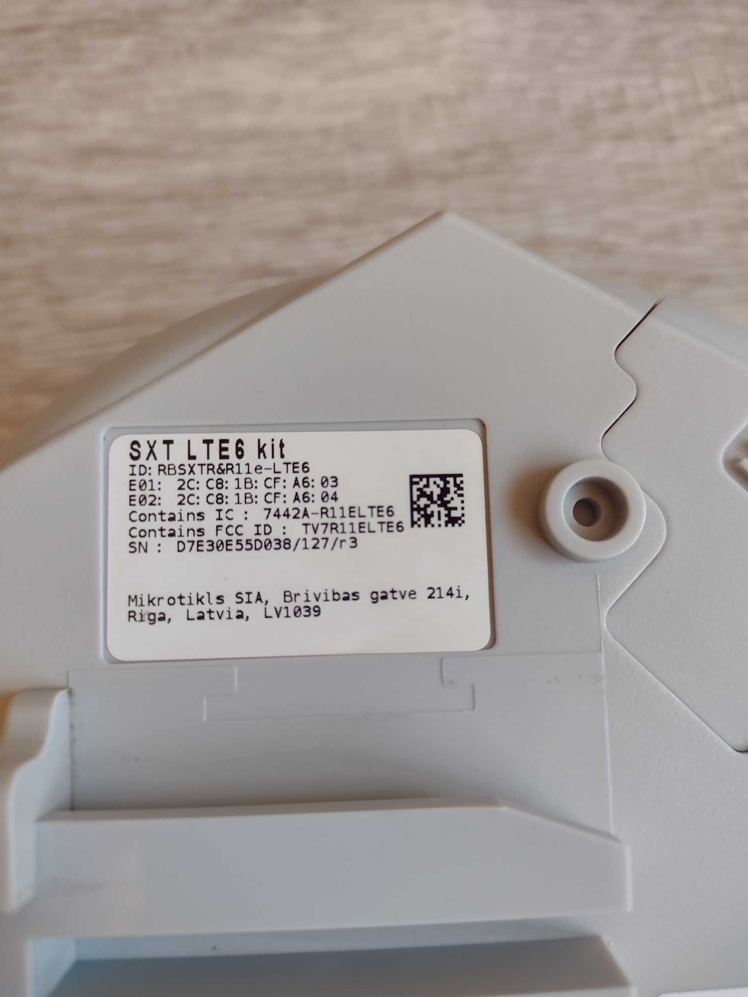 Mikrotik RBSXTR&11e-LTE6
