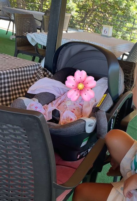 Автокресло- переноска (производство Польша) для  новорожденных 1-3 мес