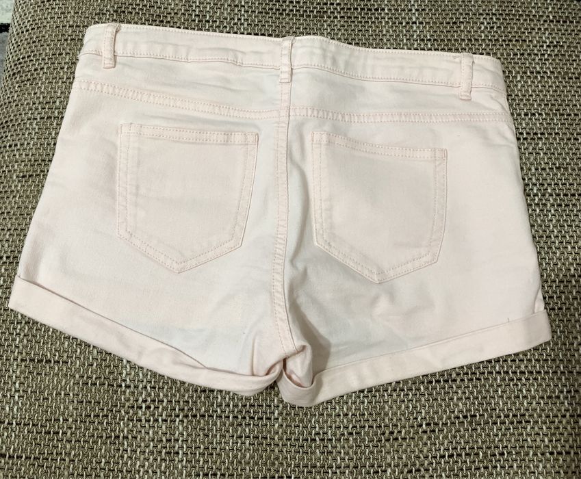 Blugi scurți roz H&M