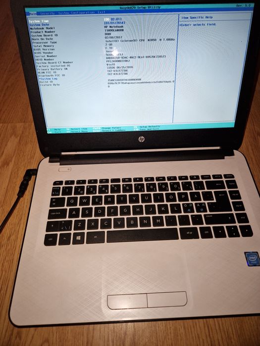 Laptop HP Notebook Celeron