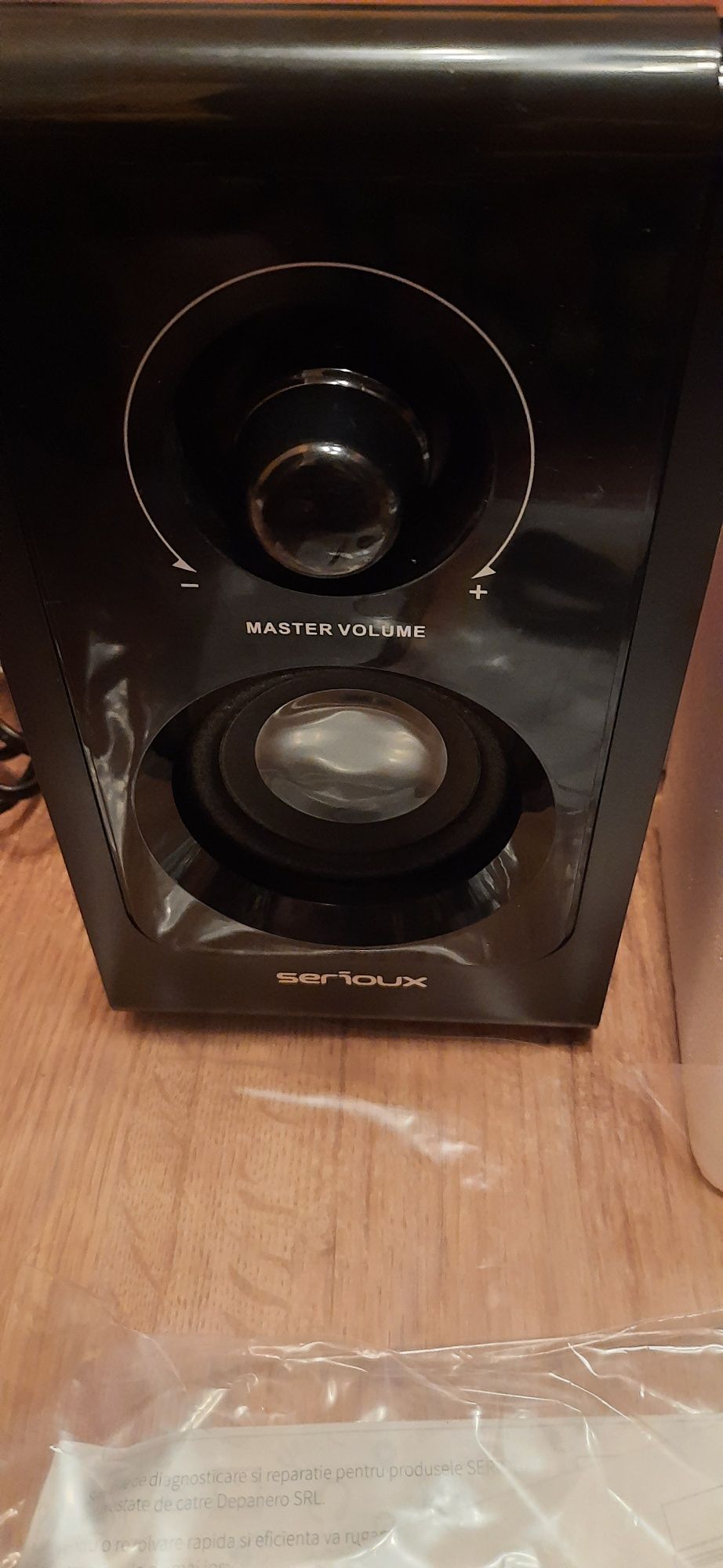 Boxe/Sistem 2.1 Serioux, 16W RMS, Nou !