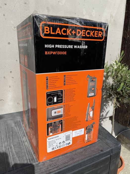 black decker high pressure washer