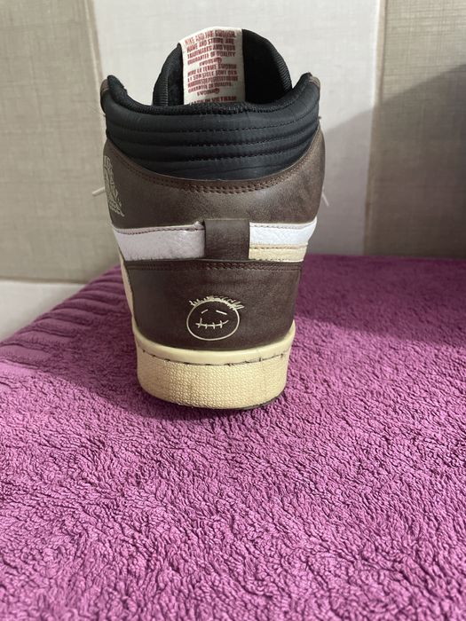 Air JORDAN 1 Traviss Scott Edition Reverse