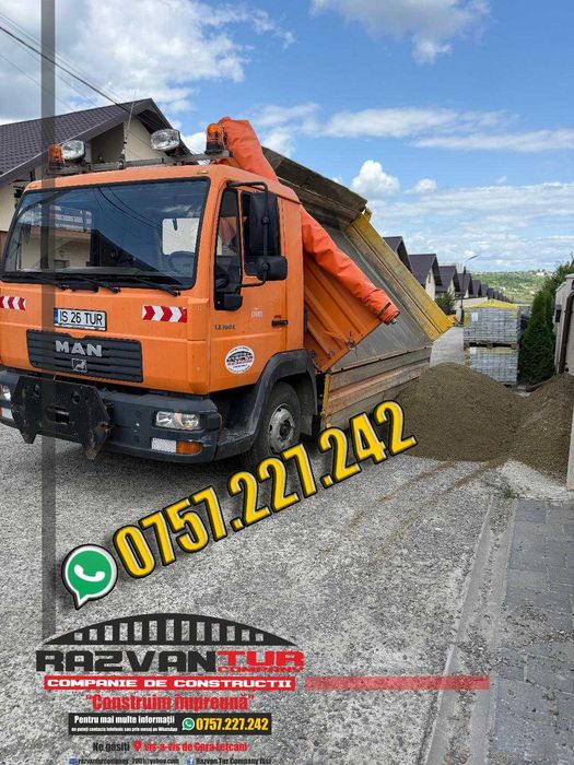 Piatra concasata 0-30 Terasament / drumuri / parcari