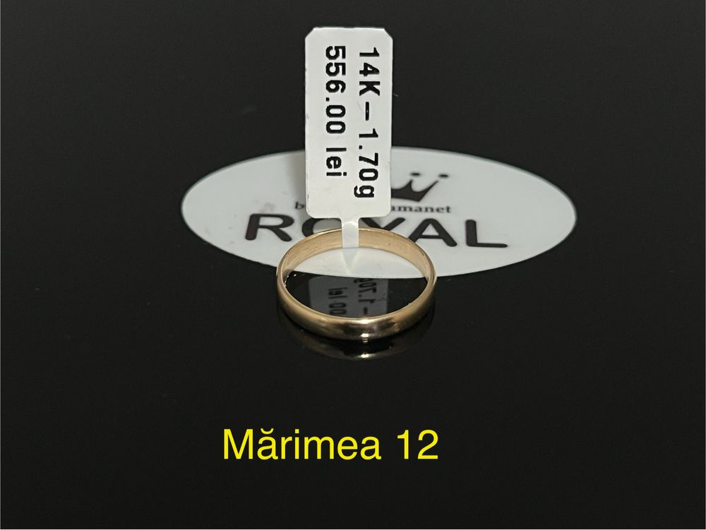 Bijuteria Royal CB : Inel stil Verigheta aur 14k 1,70gr