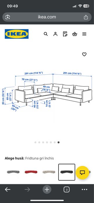 Coltar ikea soderhamn