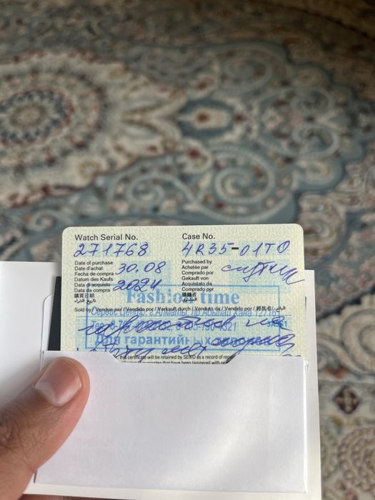 Часы Seiko, в отличном состоянии