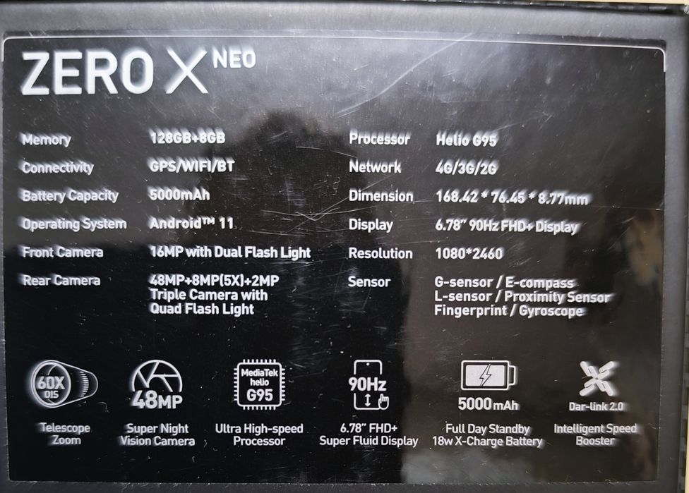Продам смартфон Infinix zero X б/у