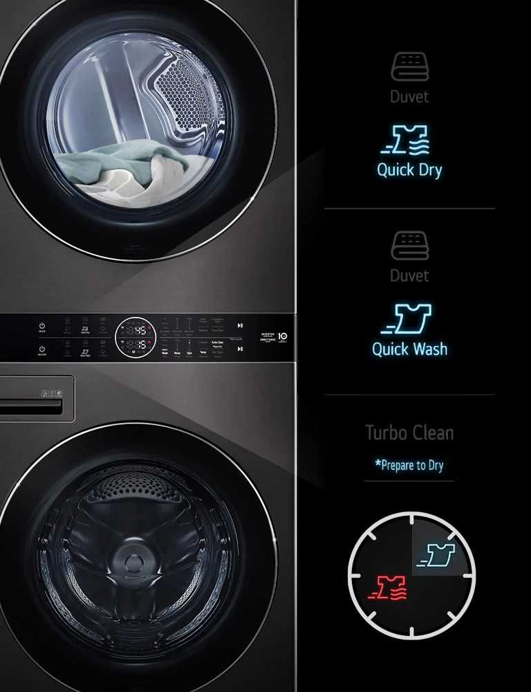 Стиральная/Сушильная машина LG 13/10kg WashTower™ WT1310RH