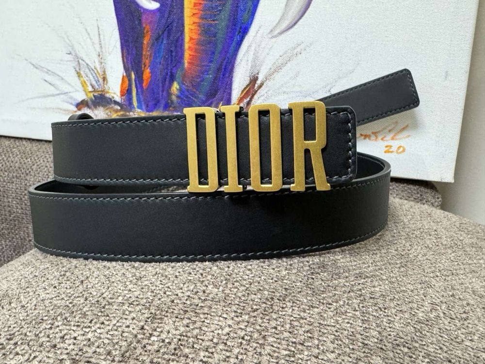 Колани от естествена кожа Loewe , Hermes , LV , CD, Amiri , YSL