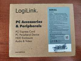 Adaptor Logilink Pci-E  LPT Port - 2x RS232  !