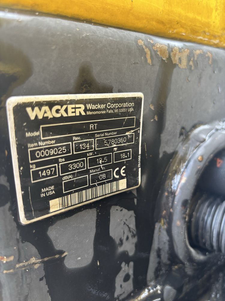 Wacker Rt cilindru compactor (picior de oaie) rammax