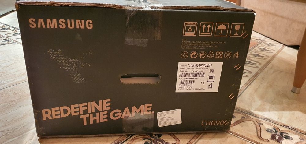 Samsung 49" ( C49HG90DMU) монитор за компютър