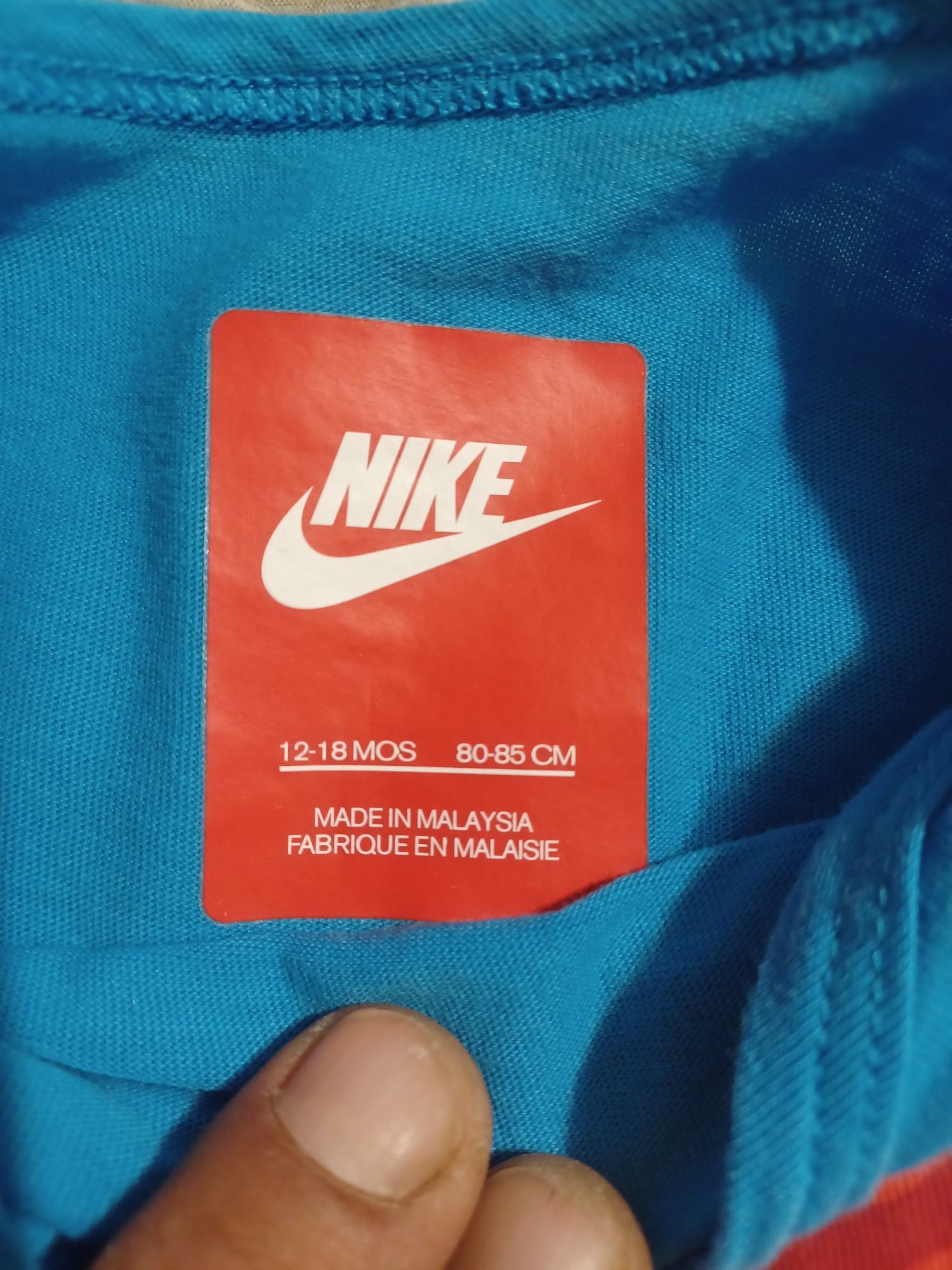 Tricou Nike original copil mărimea  80-85 între 12 -18 luni.