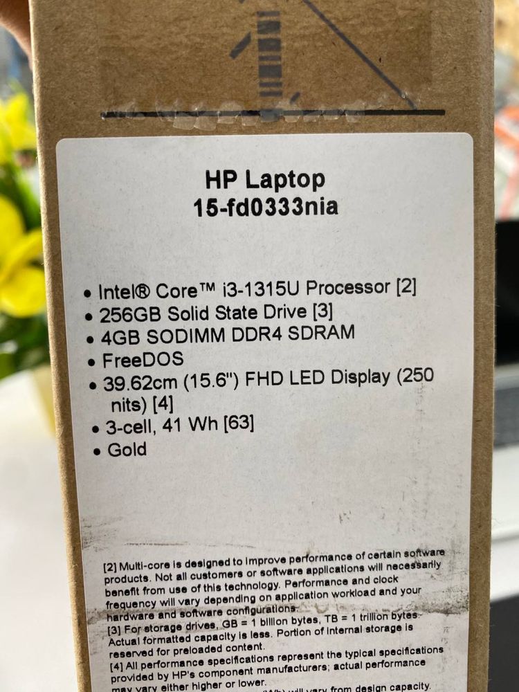 Hp gold rangda core i3 13 avlod eng songisi dizayn ham idealni