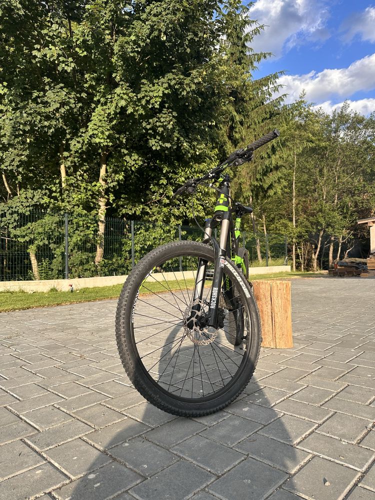 MTB Full Suspension - RockShox, roți 29", cadru aluminiu