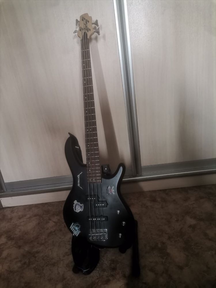 Бас гитара  cort actoion PJ OPB black