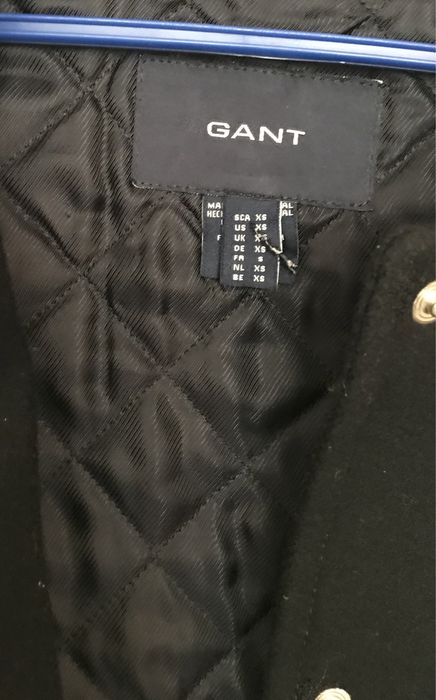 Gant varsity jacket XS/S - 80 % вълна, Guess якета