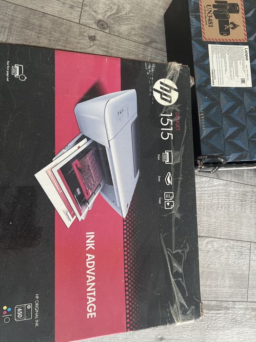 Цветной принтер с каробкой