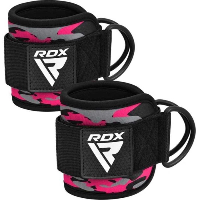 ЧИФТ Наглезенки за Фитнес RDX Ankle Straps Pink, Каишки за Крака