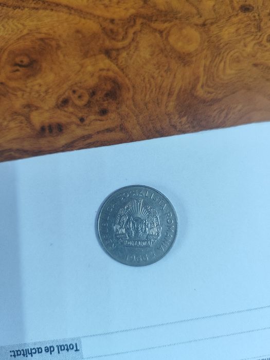 Moneda 25 bani anul 1966