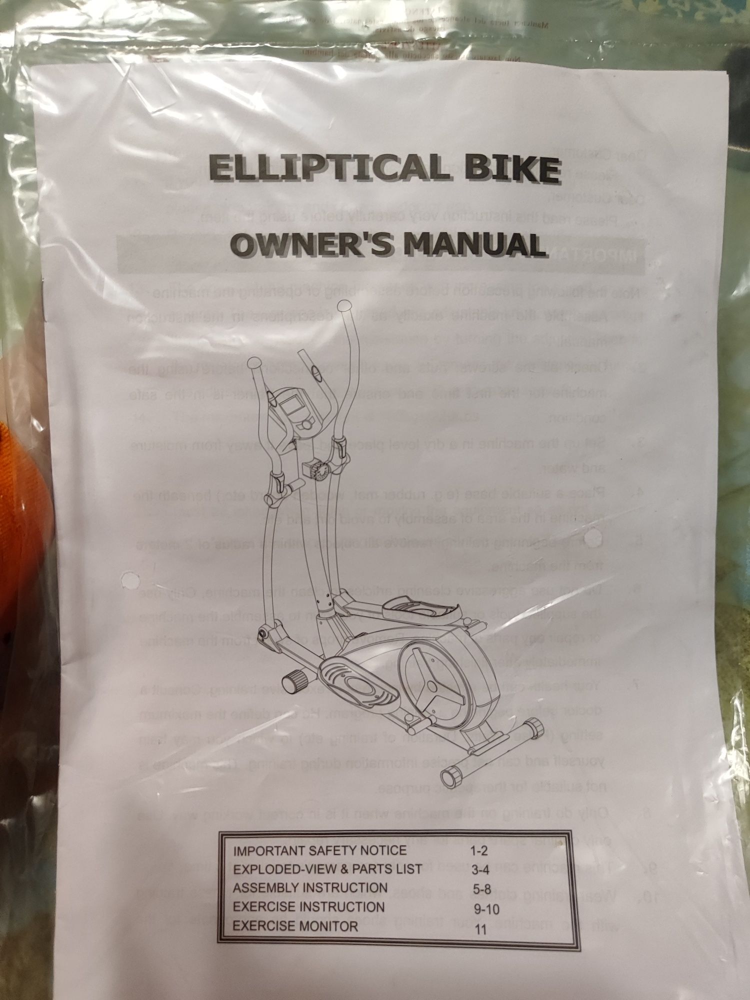 Продам тренажёр , elliptical bike