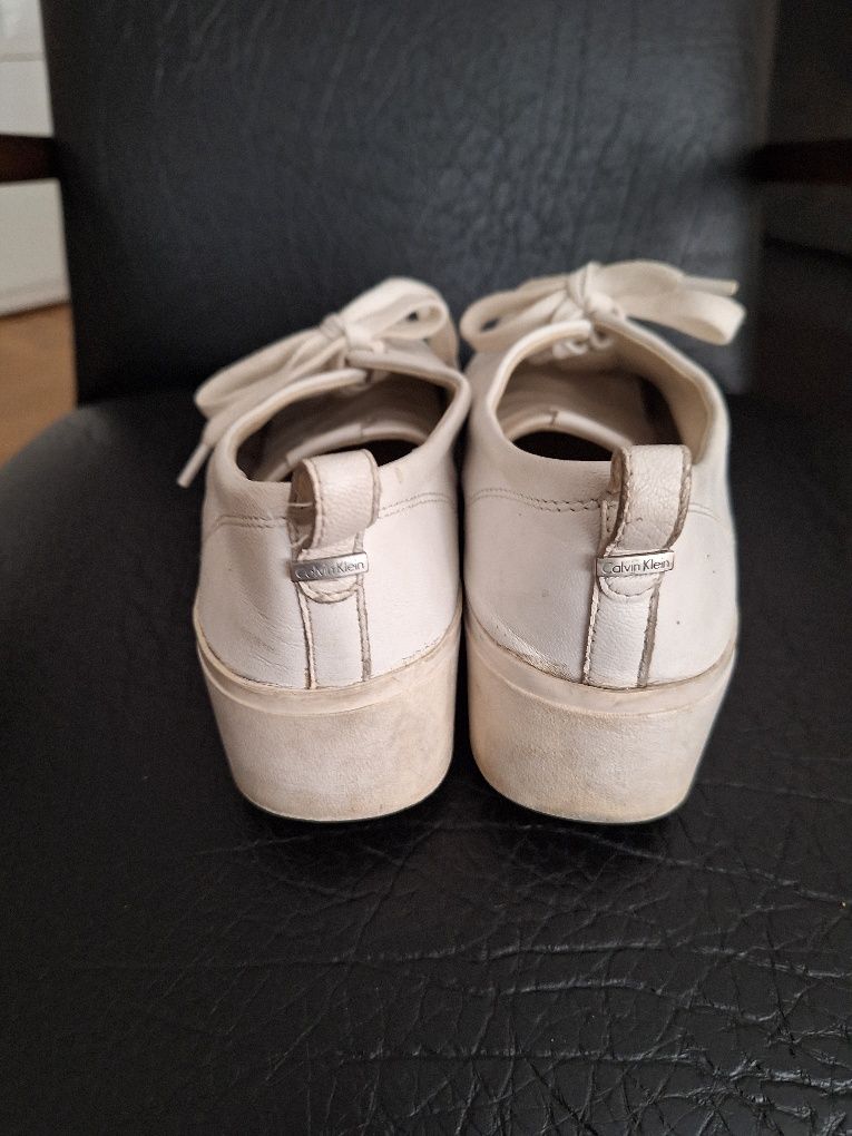 маратонки ,бели, Calvin klein ,Tamaris,  ПОДАРЪК шапка,