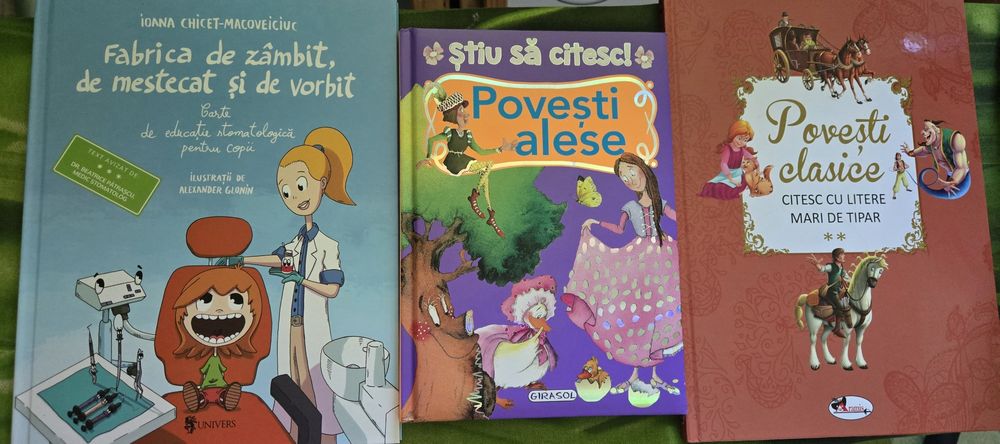 Set carti "Stiu sa citesc" si Ioana Chicet Macoveiciuc